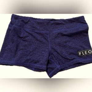 Fleo Purple Heather Shorts Size Medium